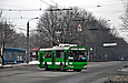 ЗИУ-682Г-016-02 #3312 7-го маршрута поворачивает с Московского проспекта на конечную станцию "Улица 12-го Апреля"