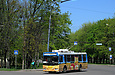 ЗИУ-682Г-016-02 #3312 13-го маршрута на улице Садовопарковой прибывает на конечную станцию "Парк "Зустріч"