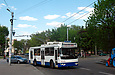 ЗИУ-682Г-016-02 #3315 13-го маршрута поворачивает с Московского проспекта на улицу Харьковских дивизий
