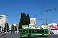 ЗИУ-682Г-016-02 #3315 2-го маршрута на проспекте Людвига Свободы разворачивается на конечной станции "Проспект Победы"