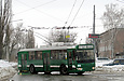 ЗИУ-682Г-016-02 #3320 45-го маршрута на улице Свистуна возле въезда в Троллейбусное депо №3