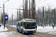 ЗИУ-682Г-016-02 #3321 13-го маршрута на Московском проспекте следует через перекресток с улицей Морозова