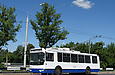 ЗИУ-682Г-016-02 #3328 на Лосевском путепроводе следует нулевым рейсом на 13-й маршрут