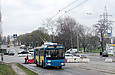 ЗИУ-682Г-016-02 #3328 13-го маршрута на Московском проспекте поднимается на Корсиковский путепровод