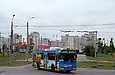 ЗИУ-682Г-016-02 #3329 46-го маршрута выезжает с бульвара Грицевца на автодорогу М-03
