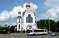ЗИУ-682Г-016-02 #3331 18-го маршрута поворачивает с улицы Деревянко на проспект Ленина