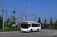 ЗИУ-682Г-016-02 #3338 46-го маршрута на круговой развязке бульвара Грицевца и съезда с Окружной дороги
