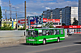 ЗИУ-682 #204 40-го маршрута на проспекте Людвига Свободы в районе стройплощадки станции метро "Победа"