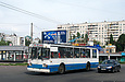 ЗИУ-682 #216 42-го маршрута на улице Блюхера возле станции метро "Студенческая"