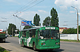 ЗИУ-682 #282 24-го маршрута на проспекте 50-летия ВЛКСМ возле улицы Сахалинской