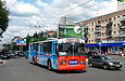 ЗИУ-682 #312 18-го маршрута на проспекте Ленина возле улицы Космической
