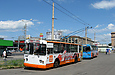 ЗИУ-682 #319 и #204 40-го маршрута на проспекте Ленина на дневном отстое возле станции метро "Научная"