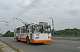 ЗИУ-682 #319 46-го маршрута на Московском проспекте следует по Плиточному путепроводу