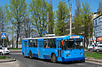 ЗИУ-682 #340 24-го маршрута поворачивает с Московского проспекта на развязку Московского путепровода