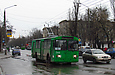 ЗИУ-682 #344 36-го маршрута на проспекте Александровском отъезжает от остановки "Проспект  Архитектора Алёшина"