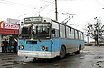 ЗИУ-682 #356 1-го маршрута на конечной остановке "Станция метро Маршала Жукова"