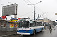 ЗИУ-682 #374 2-го маршрута на проспекте Ленина возле станции метро "23 Августа"