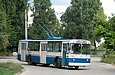 ЗИУ-682 #380 34-го маршрута выезжает на улицу Свистуна из Троллейбусного депо №3