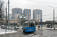 ЗИУ-682 #383 18-го маршрута поворачивает с проспекта Ленина на улицу Деревянко