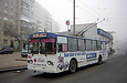 ЗИУ-682 #503 2-го маршрута на проспекте Ленина перед отправлением от конечной станции "Ст.метро "23 Августа"