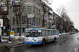 ЗИУ-682 #622 18-го маршрута на проспекте Ленина пересекает проспект Правды