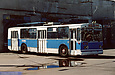 ЗИУ-682 #638 в открытом парке Троллейбусного депо №1 возле моечного корпуса