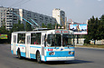 ЗИУ-682 #649 2-го маршрута на проспекте Людвига Свободы перед перекрестком с улицей Ахсарова