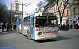 ЗИУ-682 #663 2-го маршрута поворачивает с проспекта Правды на улицу Сумскую