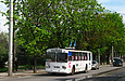 ЗИУ-682 #740 35-го маршрута на Московском проспекте перед поворотом в Спортивный переулок
