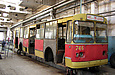 ЗИУ-682 #746 в цеху Троллейбусного депо №2 проходит средний ремонт