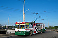 ЗИУ-682 #746 31-го маршрута поворачивает на съезд с Московского путепровода на Московский проспект к одноименной станции метро