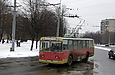 ЗИУ-682 #828 19-го маршрута на проспекте 50-летия ВЛКСМ поворачивает на конечную "Микрорайон 602"