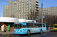 ЗИУ-682 #833 19-го маршрута на проспекте Героев Сталинграда подъезжает к остановке "Троллейбусное депо №2"