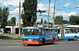 ЗИУ-682 #848 31-го маршрута поворачивает с проспекта 50-летия ВЛКСМ на проспект 50-летия СССР