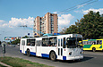 ЗИУ-682 #850 3-го маршрута на проспекте Гагарина на развилке в районе перекрестка с проспектом Героев Сталинграда