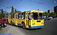 ЗИУ-682 #853 35-го маршрута поворачивает с улицы Гвардейцев-Широнинцев на проспект 50-летия ВЛКСМ