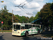 ЗИУ-682 #856 3-го маршрута выполняет разворот на бульваре Богдана Хмельницкого