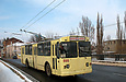 ЗИУ-682 #866 3-го маршрута на улице Гамарника следует по Подольскому мосту