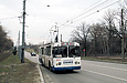 ЗИУ-682 #866 12-го маршрута на Белгородском шоссе подъезжает к остановке "Улица Макаренко"