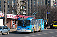 ЗИУ-682Г-016(012) #870 19-го маршрута на проспекте Героев Сталинграда отправляется от остановки "Троллейбусное депо №2"