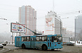 ЗИУ-682Г-016(012) #870 18-го маршрута на проспекте Ленина пересекает улицу Отакара Яроша