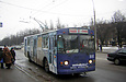 ЗИУ-682 #881 15-го маршрута на проспекте Героев Сталинграда подъезжает к остановке "Торговый комплекс"