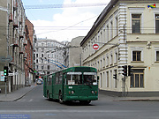 ЗИУ-682Г-016(012) #888 поворачивает из Плетневского переулка на улицу Кооперативную