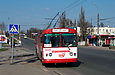 ЗИУ-682Г-016(012) #889 27-го маршрута на проспекте Постышева подъезжает к остановке "Григоровка"
