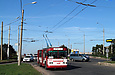 ЗИУ-682Г-016(012) #889 19-го маршрута на проспекте 50-летия СССР спускается с Коммунального путепровода
