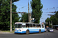 ЗИУ-682 #64 27-го маршрута поворачивает с улицы Нариманова на проспект Постышева