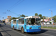 ЗИУ-682 #74 2-го маршрута на проспекте Ленина перед перекрестком с улицей Культуры